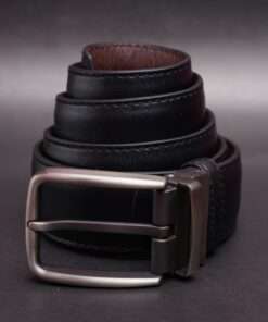 Zays Reversible Leather Belt For Men - ZMB139
