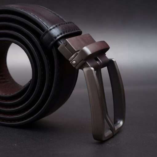 35 Zays Reversible Leather Belt For Men - ZMB139 - Image 4
