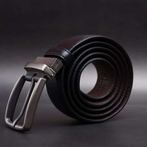 36 Zays Reversible Leather Belt For Men - ZMB139 - Image 3