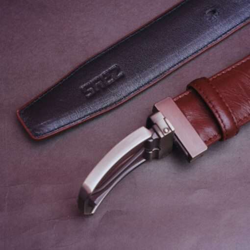 37 Zays Reversible Leather Belt For Men - ZMB137 - Image 3