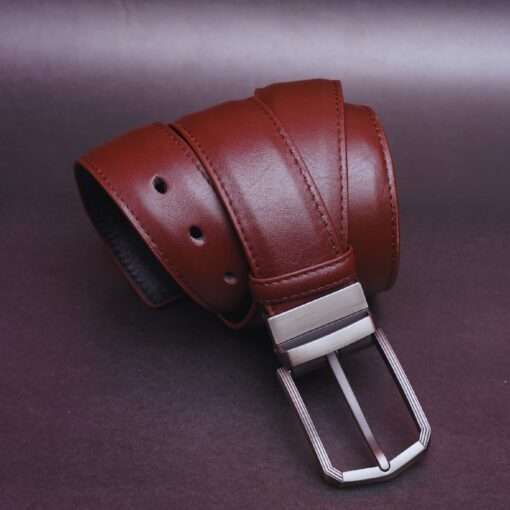 40 Zays Reversible Leather Belt For Men - ZMB137 - Image 11