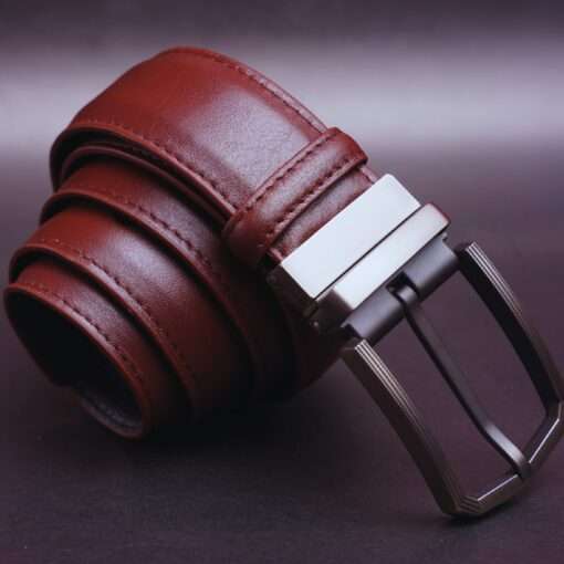 43 Zays Reversible Leather Belt For Men - ZMB137 - Image 2