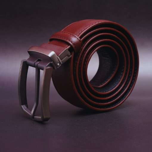 45 Zays Reversible Leather Belt For Men - ZMB137 - Image 7