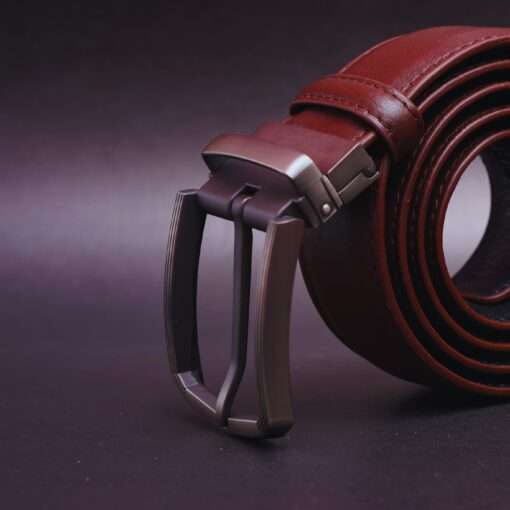 46 Zays Reversible Leather Belt For Men - ZMB137 - Image 6