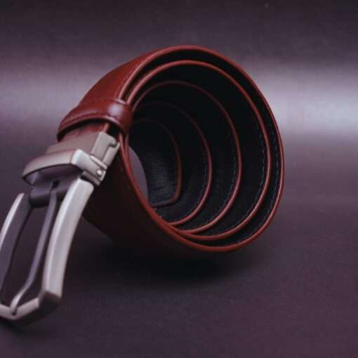 47 Zays Reversible Leather Belt For Men - ZMB137 - Image 5