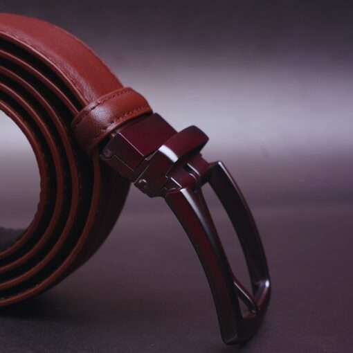 9 Zays Reversible Leather Belt For Men - ZMB136 - Image 4