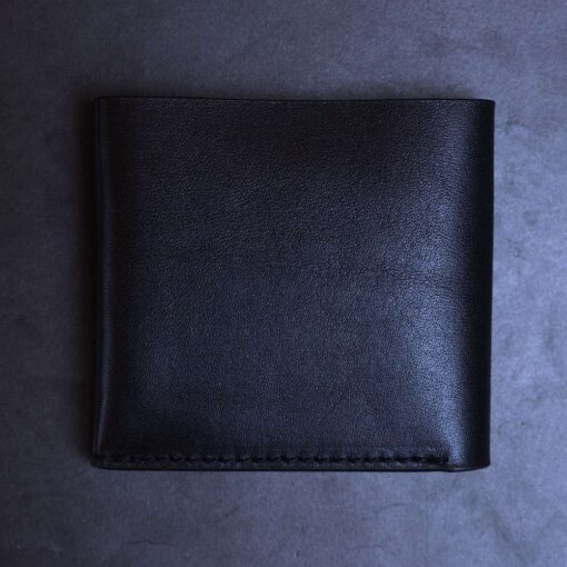 A (3) ZAYS Slim Bifold Leather Wallet for Uniesx – Top Grain Genuine Leather, Snap Button Closure, Holds Cash & Cards – Compact, Lightweight (ZSW109-Black) - Image 13