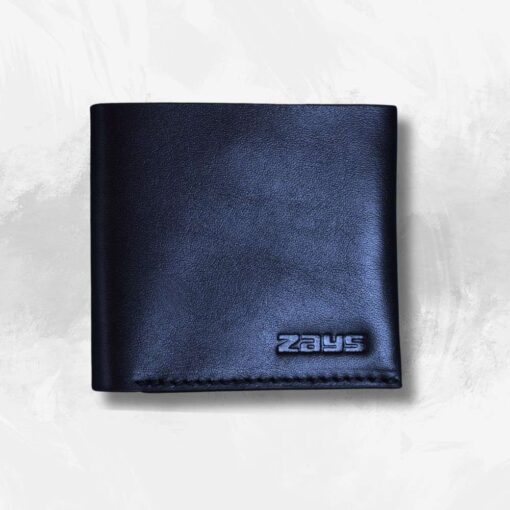 A (4) ZAYS Slim Bifold Leather Wallet for Uniesx – Top Grain Genuine Leather, Snap Button Closure, Holds Cash & Cards – Compact, Lightweight (ZSW109-Black) - Image 12