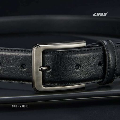Zays Oversized Genuine Leather Belt for Men | Handcrafted 100% Full-Grain Leather | Durable & Adjustable Plus Size Belt (up to 60") - Image 4