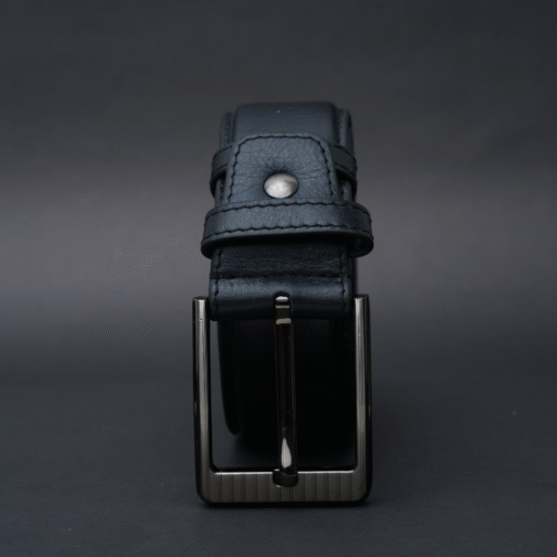 Zays Genuine Leather Belt for Men – Premium Full-Grain Cowhide, Handmade, Formal & Casual Use - Image 4