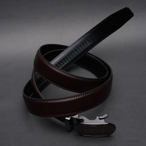 Zays Handcrafted Imported Genuine Leather Auto Gear Belt for Unisex– Premium Quality, Adjustable, Stylish & Durable - ZMB148 - Image 5