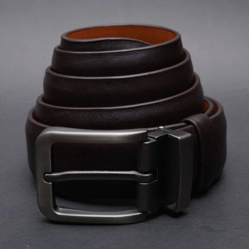 Zays Genuine Leather Belt for Men – Premium Full-Grain Cowhide, Handmade, Formal & Casual Use - ZMB142 - Image 7