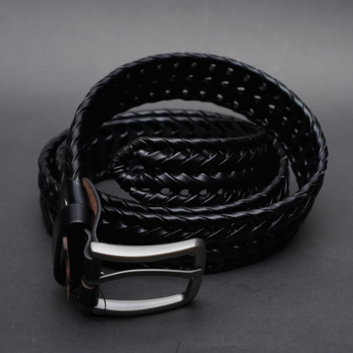 Zays Handcrafted Imported Genuine Leather Belt for Unisex – Premium Quality, Adjustable, Stylish & Durable - ZMB143 - Image 2
