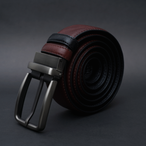 Zays Reversible Leather Belt For Men - MB139 - Image 4