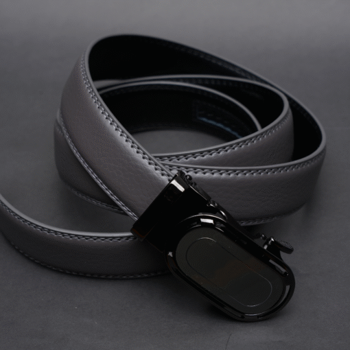 15 Zays Handcrafted Imported Genuine Leather Auto Gear Belt for Unisex– Premium Quality, Adjustable, Stylish & Durable - ZMB149 - Image 1