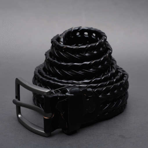 Zays Handcrafted Imported Genuine Leather Belt for Unisex – Premium Quality, Adjustable, Stylish & Durable - ZMB143 - Image 5