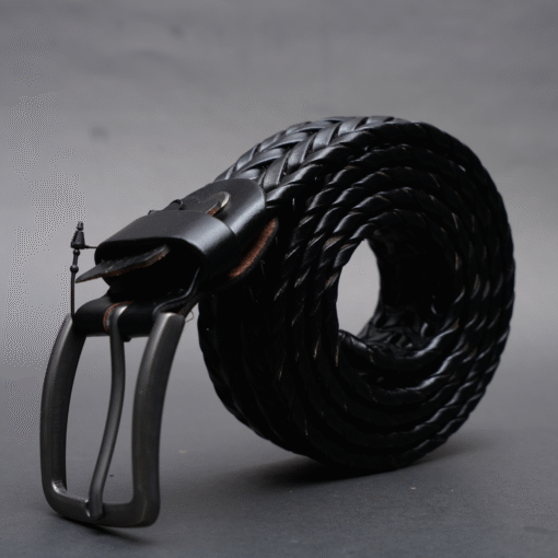 Zays Handcrafted Imported Genuine Leather Belt for Unisex – Premium Quality, Adjustable, Stylish & Durable - ZMB143 - Image 6