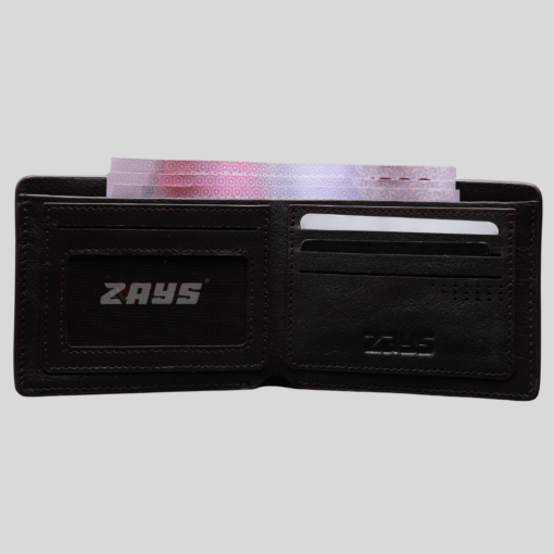 18 Zays Handcrafted Premium Full Grain Leather Bifold Short Wallet for Unisex - ZSW133 - Image 1