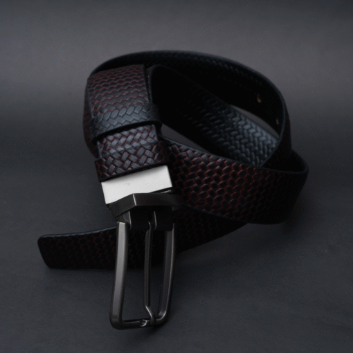 Zays Reversible Handcrafted Genuine Leather Belt for Men – Premium Quality, Adjustable, Stylish & Durable ZMB141 - Image 9