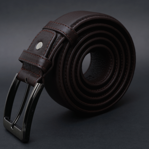 Zays Genuine Leather Belt for Men – Premium Full-Grain Cowhide, Handmade, Formal & Casual Use - Image 2