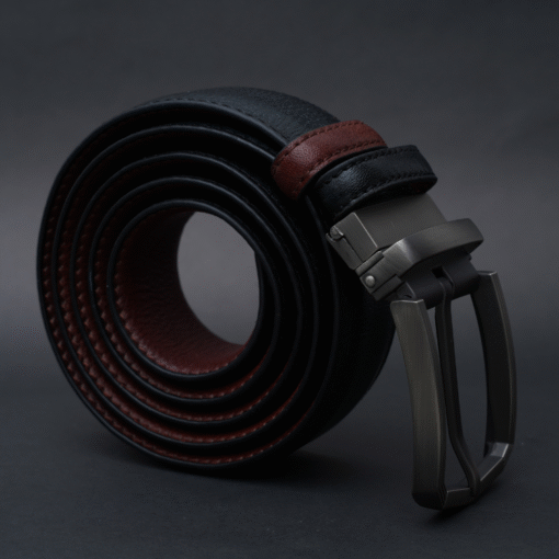 Zays Reversible Leather Belt For Men - MB137 - Image 3