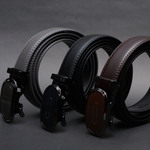 Zays Handcrafted Imported Genuine Leather Auto Gear Belt for
