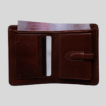 Zays Handcrafted Premium Oil Pull Up Leather Bifold Short Wallet for Unisex - ZSW132 - Image 2