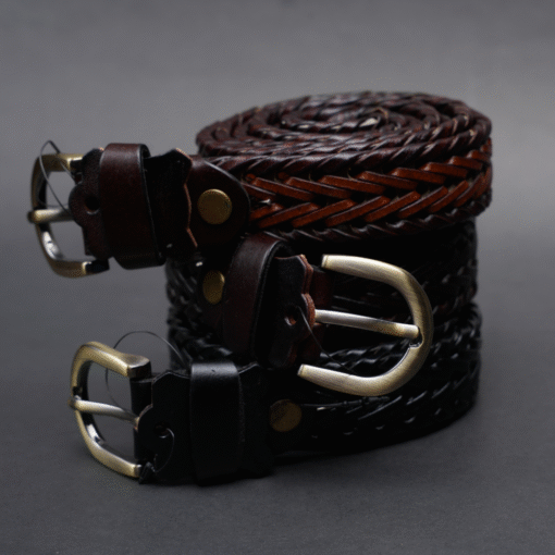 Zays Genuine Leather Imported Belt for Women–Premium Full-Grain Cowhide, Handmade, Formal & Casual Use - ZWB102 - Image 8