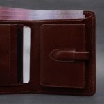 Zays Handcrafted Premium Oil Pull Up Leather Bifold Short Wallet for Unisex - ZSW132 - Image 10
