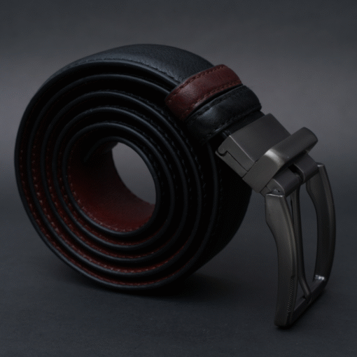 Zays Reversible Leather Belt For Men - MB138 - Image 4