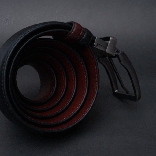 Zays Reversible Leather Belt For Men - MB138 - Image 7