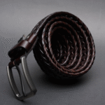 Zays Handcrafted Imported Genuine Leather Belt for Unisex – Premium Quality, Adjustable, Stylish & Durable - ZMB144 - Image 5