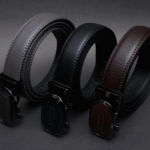 Zays Handcrafted Imported Genuine Leather Auto Gear Belt for Unisex– Premium Quality, Adjustable, Stylish & Durable - ZMB148 - Image 8