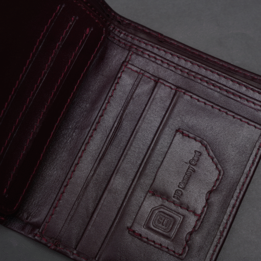 Zays Handcrafted Premium Leather Bifold Wallet – Slim, Durable & Stylish Short Wallet for Unisex - ZSW131 - Image 4