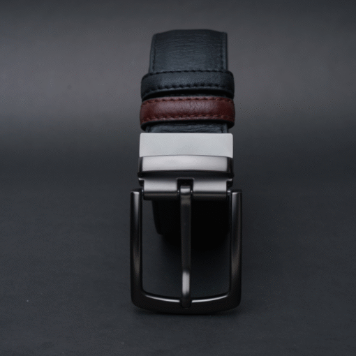 Zays Reversible Leather Belt For Men - MB136 - Image 3