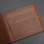 Zays Handcrafted Premium Oil Pull Up Leather Bifold Short Wallet for Unisex - ZSW134 - Image 6