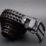 Zays Handcrafted Imported Genuine Leather Belt for Unisex – Premium Quality, Adjustable, Stylish & Durable - ZMB144 - Image 2