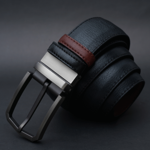 Zays Reversible Leather Belt For Men - MB137 - Image 5