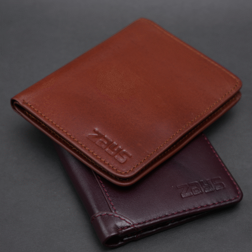 Zays Handcrafted Premium Oil Pull Up Leather Bifold Short Wallet for Unisex - ZSW132 - Image 12