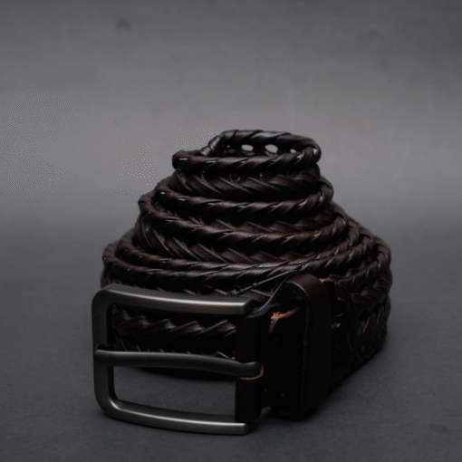 Zays Handcrafted Imported Genuine Leather Belt for Unisex – Premium Quality, Adjustable, Stylish & Durable - ZMB144 - Image 6