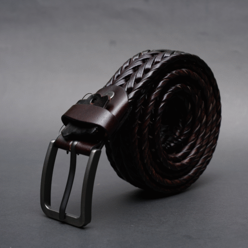 Zays Handcrafted Imported Genuine Leather Belt for Unisex – Premium Quality, Adjustable, Stylish & Durable - ZMB144 - Image 7