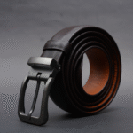 Zays Genuine Leather Belt for Men – Premium Full-Grain Cowhide, Handmade, Formal & Casual Use - ZMB142 - Image 3