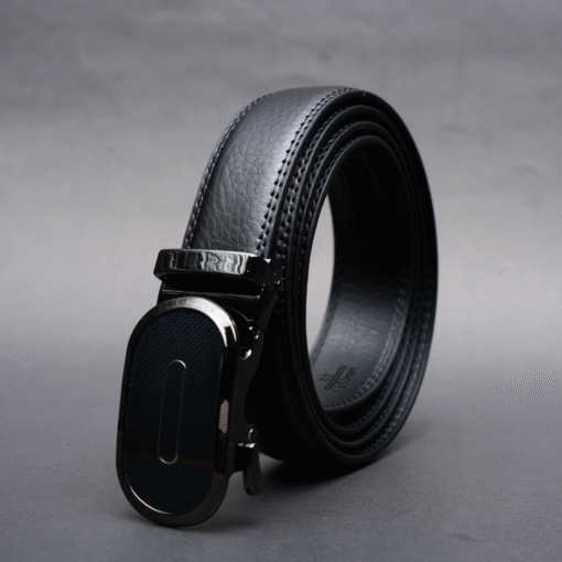 8 Zays Handcrafted Imported Genuine Leather Auto Gear Belt for Unisex– Premium Quality, Adjustable, Stylish & Durable - ZMB147 - Image 1