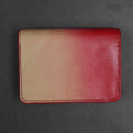 Zays Premium Eco-Friendly Leather Magnetic Card Holder Mini Wallet (ZCW116-Pink & Cream Mix) - Image 6