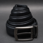 Zays Handcrafted Genuine Leather Belt for Men – Premium Quality, Adjustable, Stylish & Durable (ZMB150-Black) - Image 6