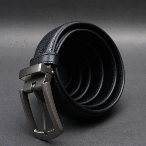 Zays Handcrafted Genuine Leather Belt for Men – Premium Quality, Adjustable, Stylish & Durable (ZMB150-Black) - Image 7