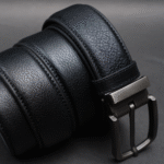 Zays Handcrafted Genuine Leather Belt for Men – Premium Quality, Adjustable, Stylish & Durable (ZMB151-Black) - Image 7