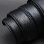 Zays Handcrafted Genuine Leather Belt for Men – Premium Quality, Adjustable, Stylish & Durable (ZMB151-Black) - Image 5