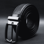 Zays Handcrafted Genuine Leather Belt for Men – Premium Quality, Adjustable, Stylish & Durable (ZMB151-Black) - Image 6