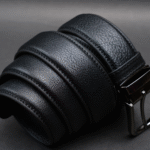 Zays Handcrafted Genuine Leather Belt for Men – Premium Quality, Adjustable, Stylish & Durable (ZMB154-Black) - Image 9